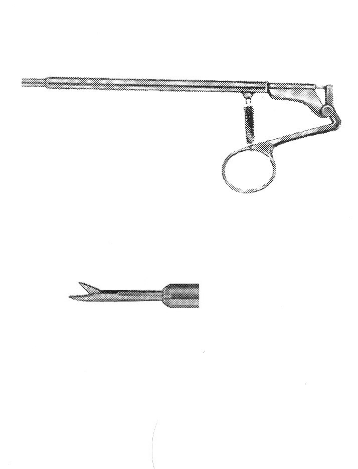 İZOLESİZ MAKAS C MODEL SAPLI ÇAP : 5MM L:36CM